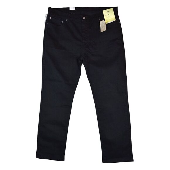 NWT Levi’s 511 Slim Men’s 40x30 Black Jeans Stretch Tapered Denim - Picture 1 of 9